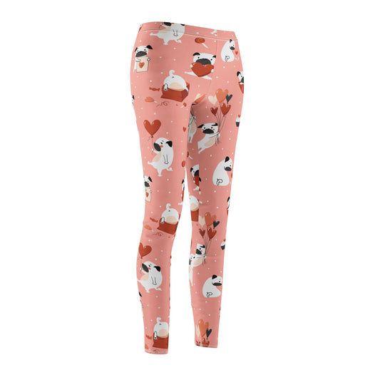 Puppy Love Leggings for Women - Mid-Rise Casual Comfort