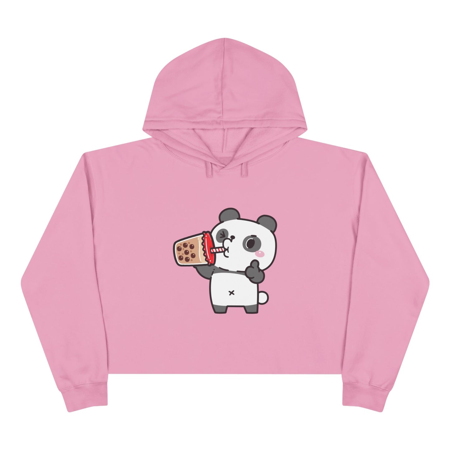 Cute Panda Crop Hoodie – Fun & Playful Apparel for Animal Lovers